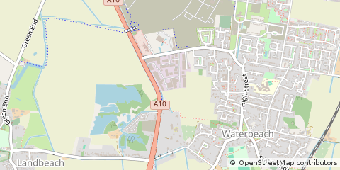 Map of Cambridge, Cambridgeshire