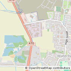 Map of Cambridge, Cambridgeshire