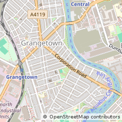 Map of Cardiff