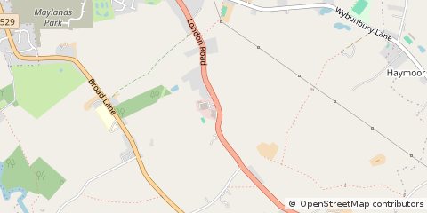 Map of Nantwich, Cheshire