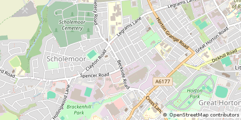 Map of Bradford