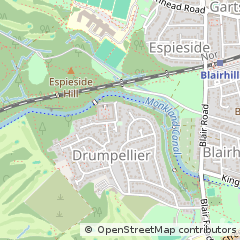 Map of Coatbridge
