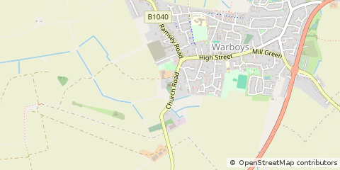 Map of Huntingdon