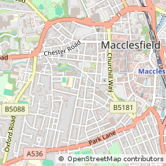 Map of Macclesfield