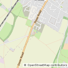 Map of Deal, Kent