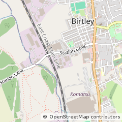 Map of Birtley