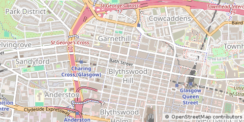 Map of Glasgow