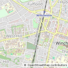 Map of Winchester