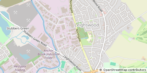 Map of Walsall, West Midlands