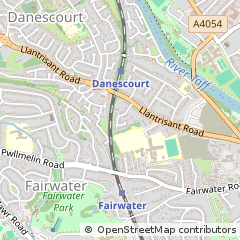 Map of Cardiff