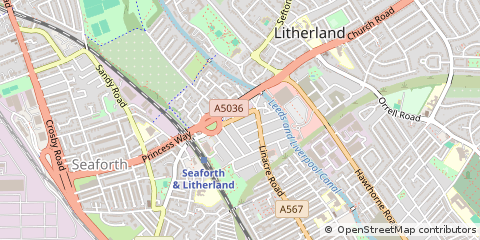 Map of Liverpool