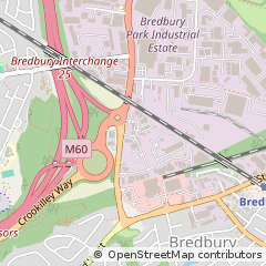 Map of Stockport, Cheshire