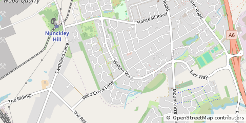 Map of Mountsorrel