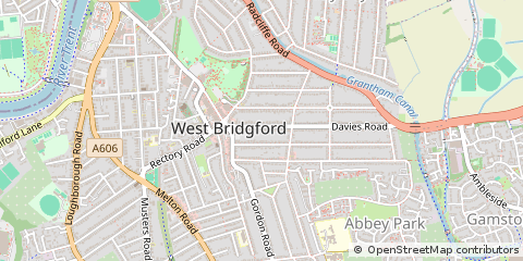 Map of Nottingham
