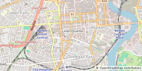 Map of Belfast