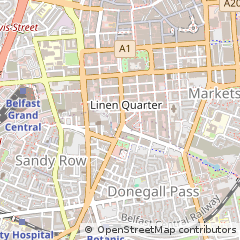 Map of Belfast