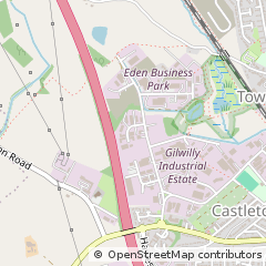 Map of Penrith, Cumbria