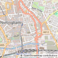 Map of Nottingham
