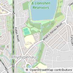 Map of Cardiff