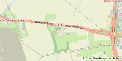 Map of East Boldon
