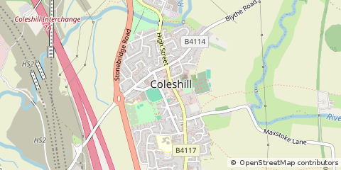 Map of Birmingham