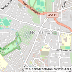 Map of Derby, Derbyshire