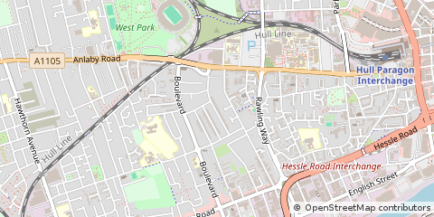 Map of Hull
