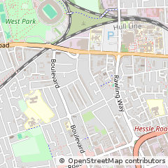 Map of Hull