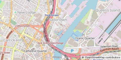 Map of Belfast