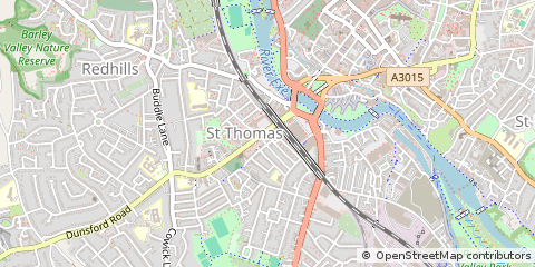 Map of Exeter