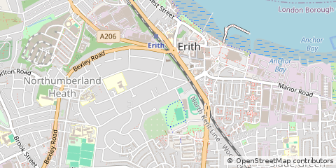 Map of Erith