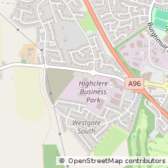 Map of Inverurie, Aberdeenshire