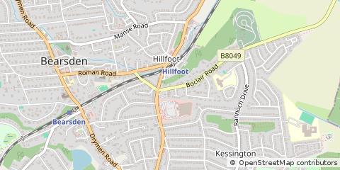 Map of Glasgow