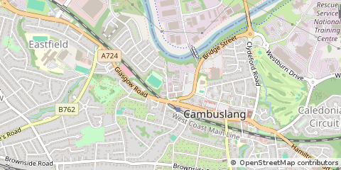 Map of Glasgow
