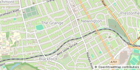 Map of Edinburgh