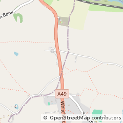 Map of Tarporley, Cheshire