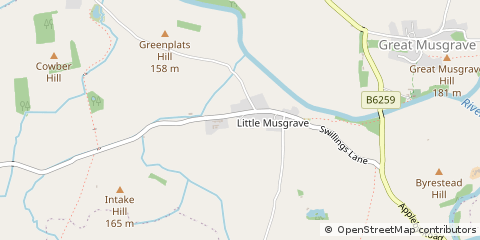 Map of Kirkby Stephen