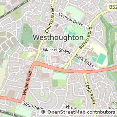 Map of Westhoughton, Bolton