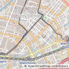 Map of Manchester