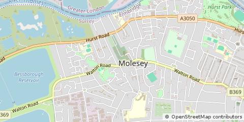Map of West Molesey