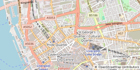 Map of Liverpool