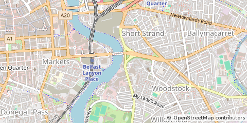 Map of Belfast