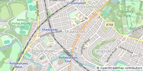 Map of Glasgow