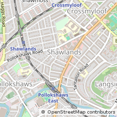 Map of Glasgow