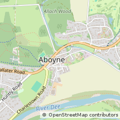 Map of Aboyne