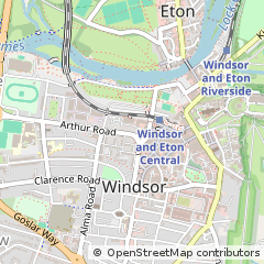 Map of Windsor, Berkshire