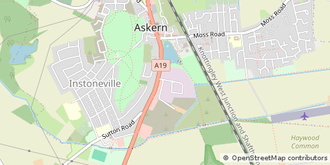 Map of Doncaster