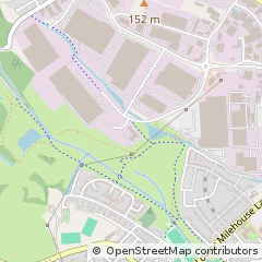 Map of Newcastle Under Lyme, Staffordshire