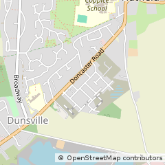Map of Doncaster