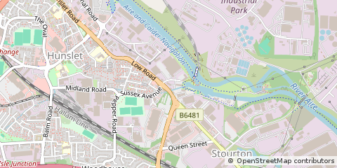 Map of Leeds